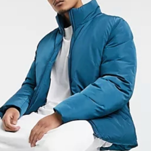 ASOS DESIGN puffer jacket with funnel neck (M) - Picture 15 of 15